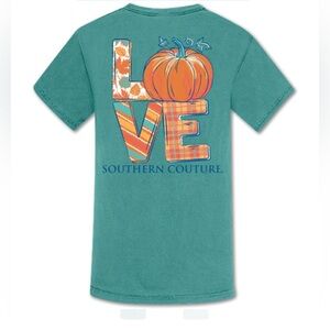 SOUTHERN COUTURE LOVE PUMPKIN TEE